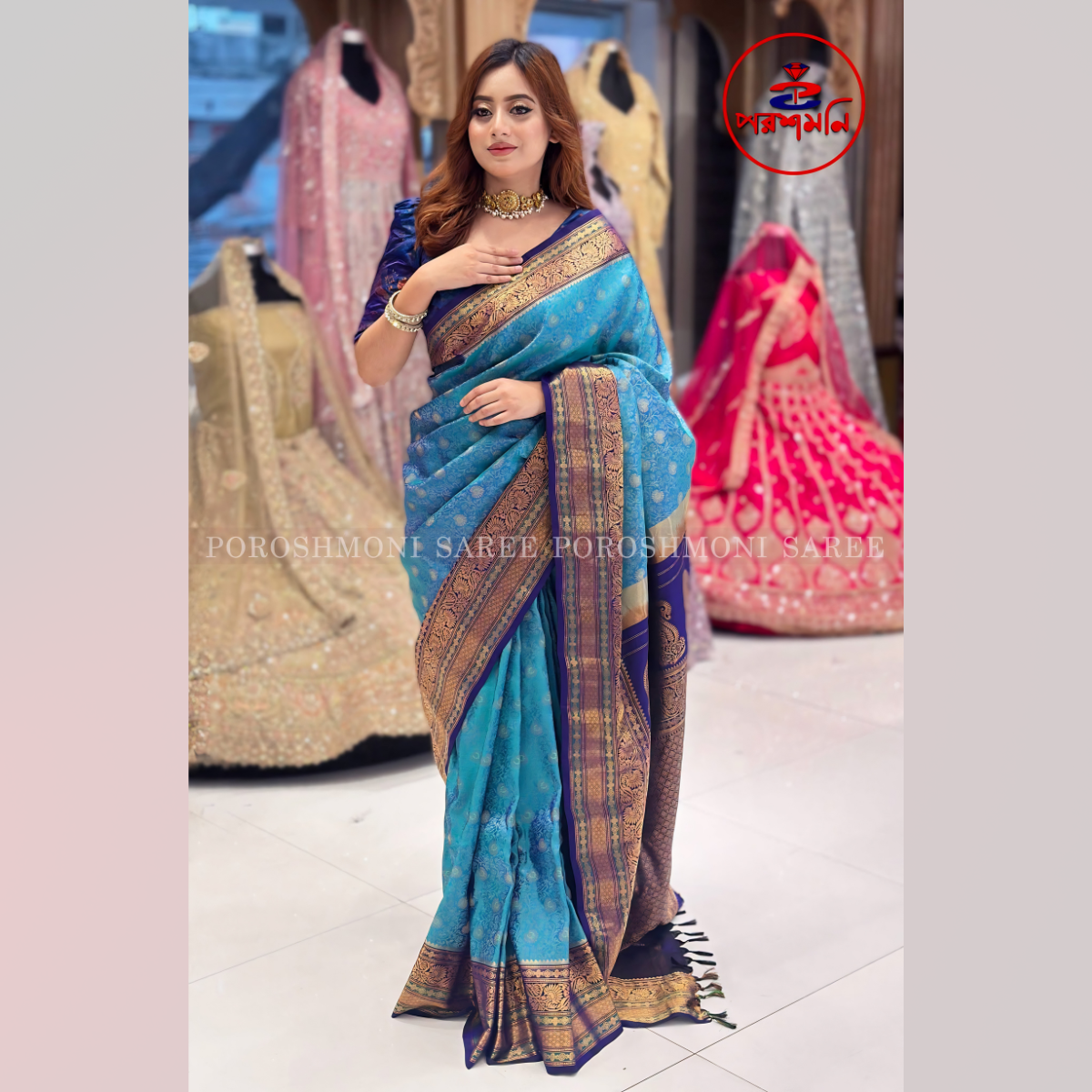 গাদোয়াল শাড়ি একটি রাজকীয়, মার্জিত এবং দীর্ঘস্থায়ী শাড়ি