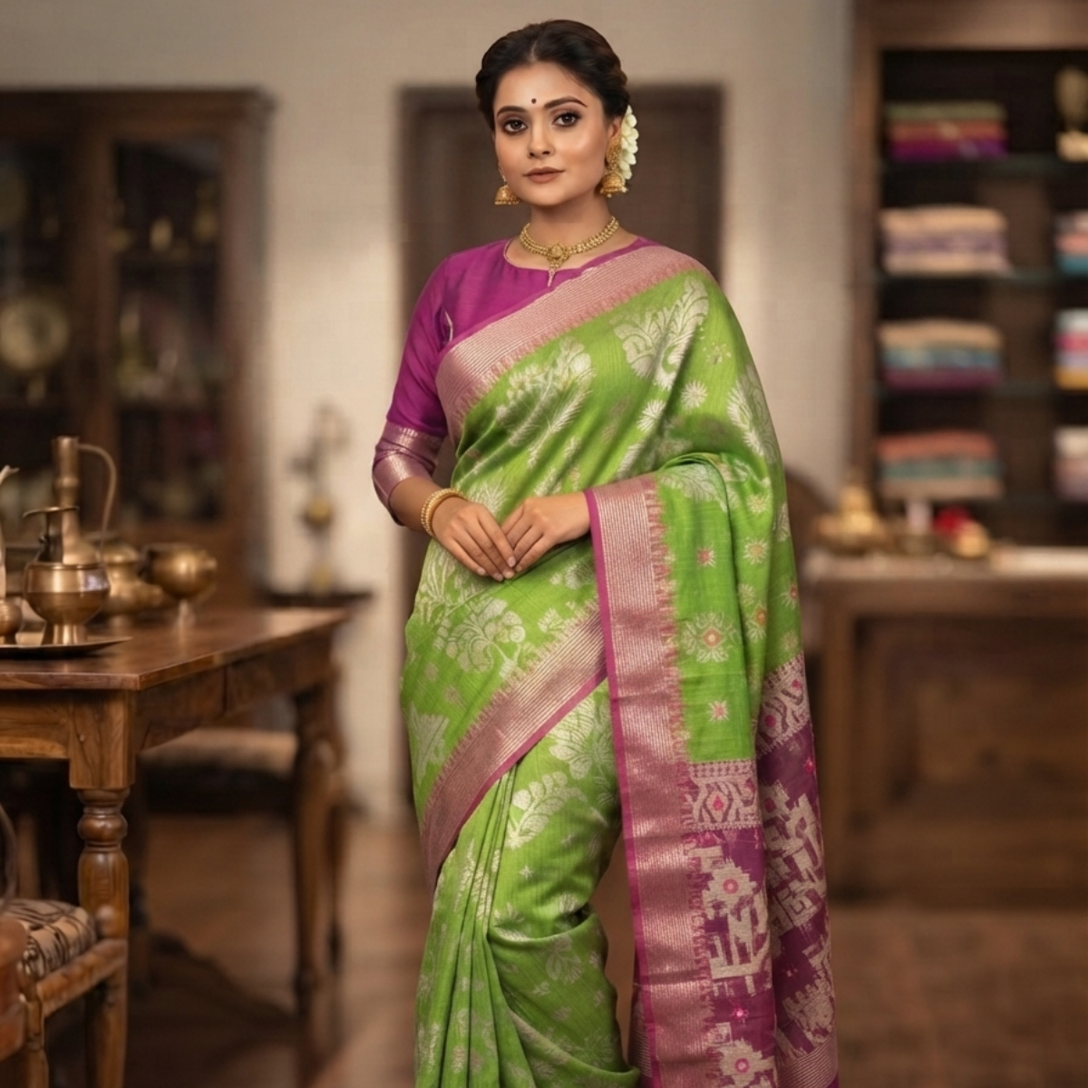 👑 প্রতিটি নারীর সংগ্রহে থাকা উচিত একটি জামদানি
