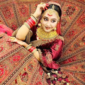 Lehenga-Poroshmonisaree