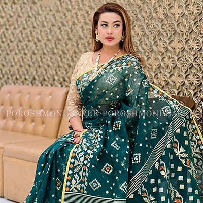 Jamdani Saree Collection : Drape Your Dream-Poroshmoni Saree